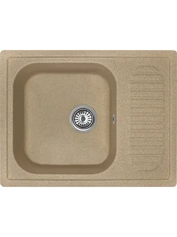 Мойка из искуственного камня GreenStone GRS-13S-302 песочный