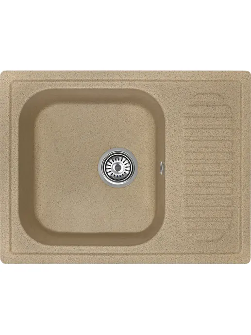 Мойка из искуственного камня GreenStone GRS-13S-302 песочный