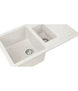 Мойка из искуственного камня GreenStone GRS-21K-310 серый на скидке