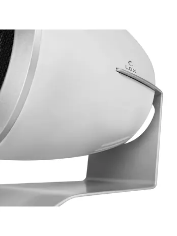 LEX LXCR 1521 ,тепловентилятор керамический, 600Вт (серый)