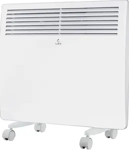 LEX LXCV 1000, конвекторный обогреватель, Мощностью 1000 Вт ( белый) на скидке