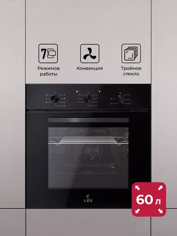 LEX EDM 073 BBL духовой шкаф