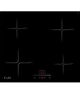 LEX EVI 640-2 BL панель стеклокерамическая индукционная на скидке