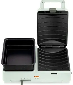 Бутербродница Kitfort KT-6061-1 (2 в 1, мятный) на скидке