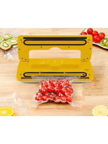 Вакууматор Kitfort KT-1536-3 (бело-желтый)