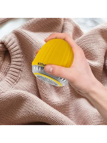 Очиститель катышков Kitfort KT-4092-3 (черно-желтый)