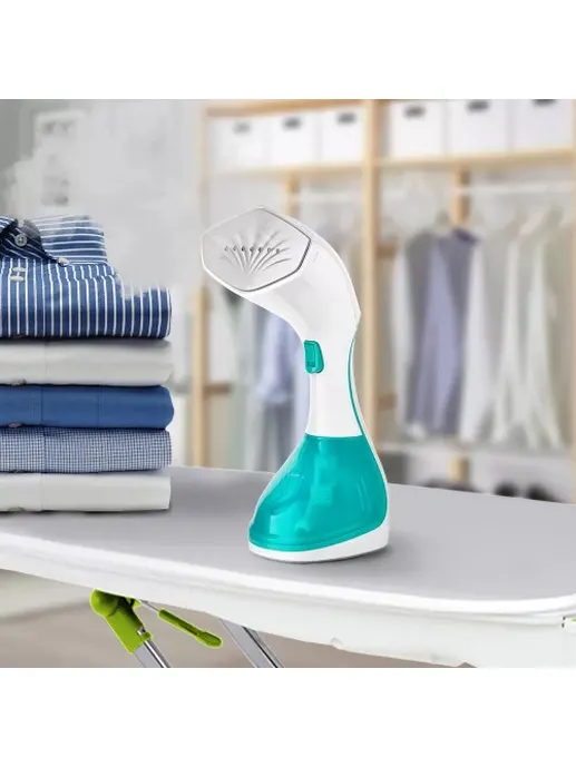 Ручной отпариватель KT-999-1 (бело-фиолетовый, 2 в 1)