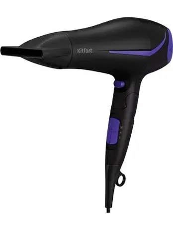 Фен Kitfort KT-3230-1 (черно-фиолетовый)