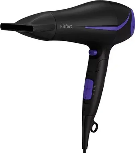 Фен Kitfort KT-3230-1 (черно-фиолетовый)