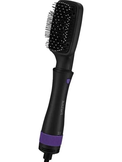 Фен-щетка Kitfort KT-3236-1 (черно-фиолетовый, 4 в 1)