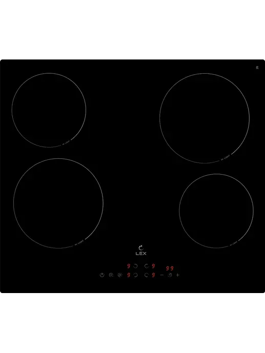 LEX EVH 642A BL   панель стеклокерамическая электрическая