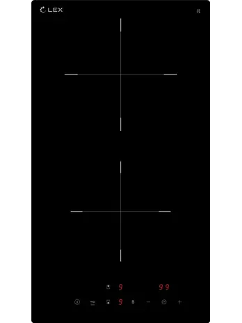 LEX EVI 320A BL панель стеклокерамическая индукционная
