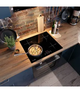 LEX EVI 640-2 BL  панель стеклокерамическая индукционная на скидке