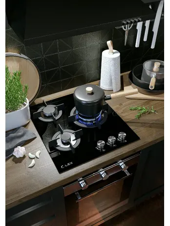 LEX GVG 430 BL газовая панель