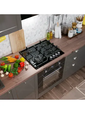 LEX GVG 640-1 BL газовая панель