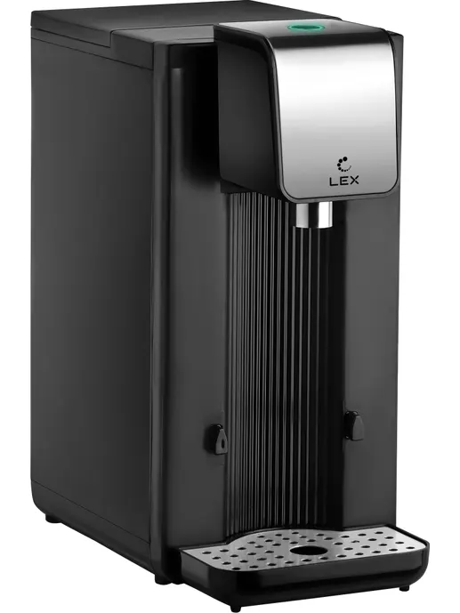 LEX LXTP 3622, термопот, 2,5 литра  (черный + брашированная сталь)