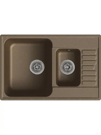 LEX ST. MORITZ 740 CHOCOLATE кварцевая мойка