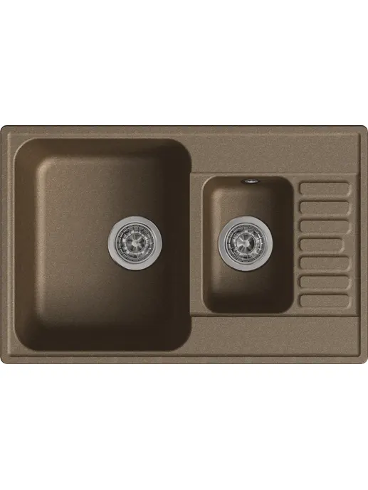 LEX ST. MORITZ 740 CHOCOLATE кварцевая мойка