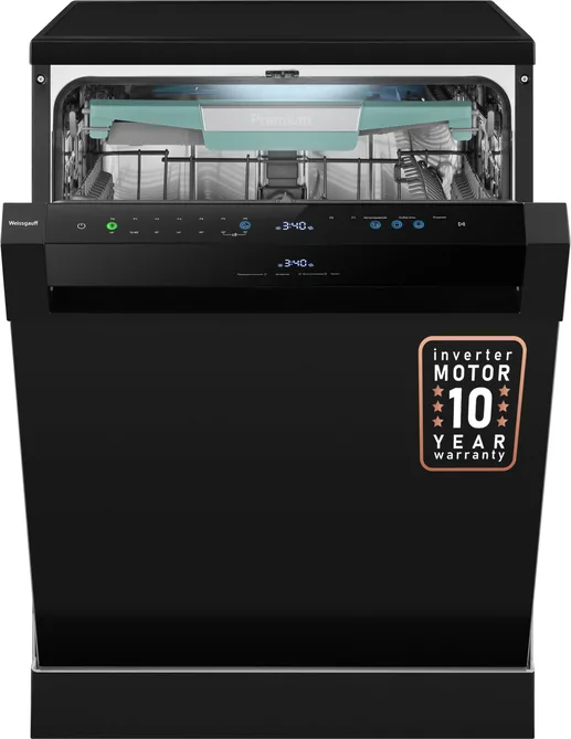 Посудомоечная машина Weissgauff DW 6114 Inverter Touch AutoOpen Black