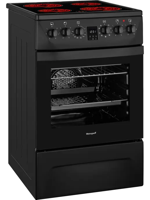 Стеклокерамическая плита Weissgauff WES 2V16 BE