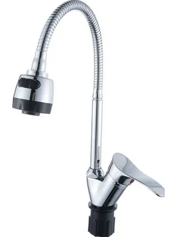 смеситель Эверест кухня боковой с гибким изливом B48-214M (без подводк