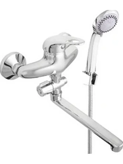 Д168-30QH Смеситель для ванны с коротким изливом