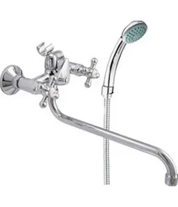 смеситель Эверест ванна D40 встроенный дивертер B22-028 на скидке