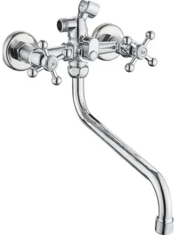 CB330-25 Смеситель для ванны двухвентильный, с круглым изливом