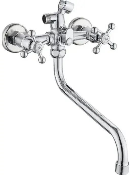 CB330-25 Смеситель для ванны двухвентильный, с круглым изливом