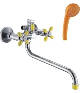 B22-071B Смеситель универсальный с круглым изливом и переключателем дл на скидке