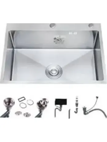 DS5040 Кухонная мойка 500*400*200mm , нержавеющая сталь с сифоном