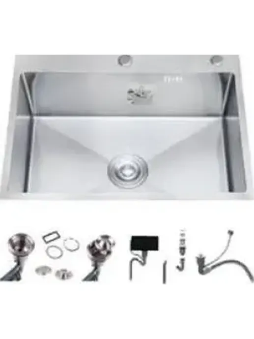 DS6050 Кухонная мойка 600*500*200mm , нержавеющая сталь с сифоном