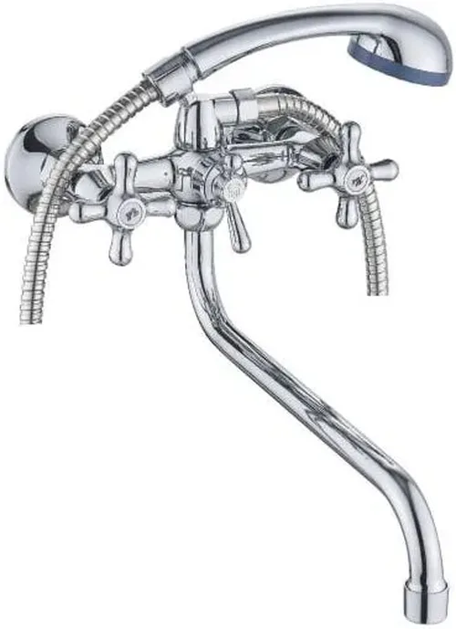 Двухвентильный смеситель CRONWIL CD340-22 с круглым изливом