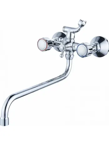 Смеситель универсальный с круглым изливом D80-225355