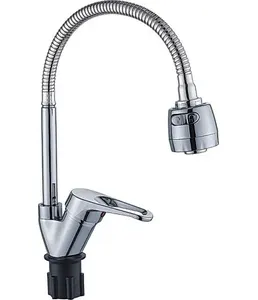 Смеситель для кухни с гибким изливом B58-040 на скидке