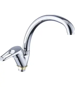 B59-028 Смеситель для кухни с высоким изливом (крепление гайка) на скидке