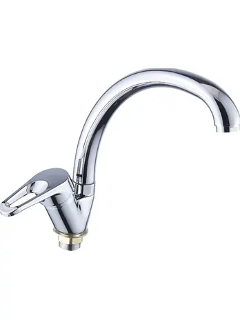 B59-028 Смеситель для кухни с высоким изливом (крепление гайка)