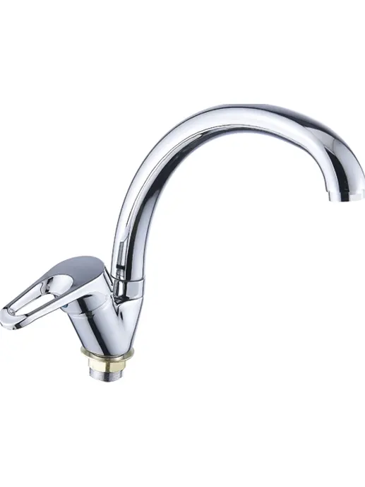 B59-028 Смеситель для кухни с высоким изливом (крепление гайка)