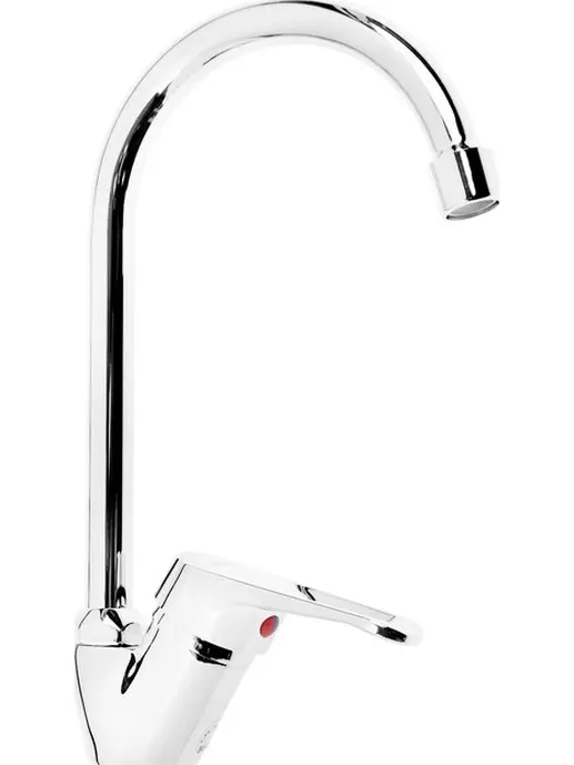 B41-028 Смеситель для кухни с высоким изливом