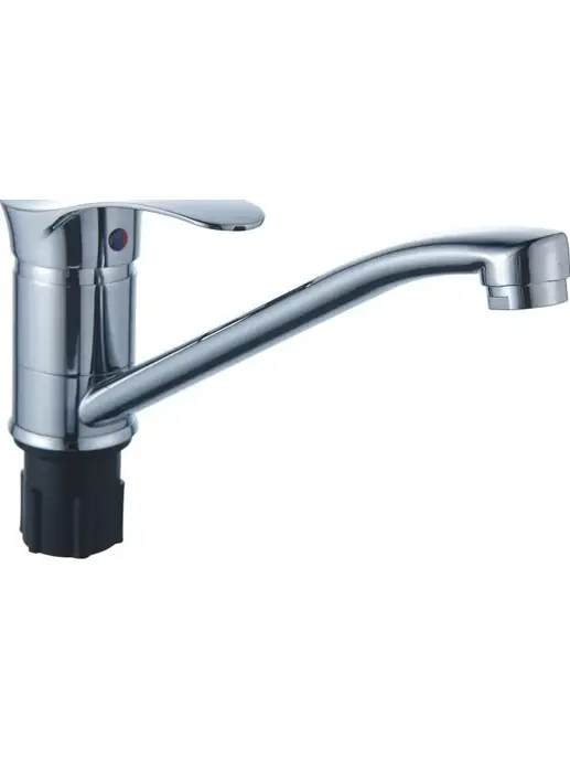 Смеситель для кухни с длинным изливом (крепление гайка) B49-028