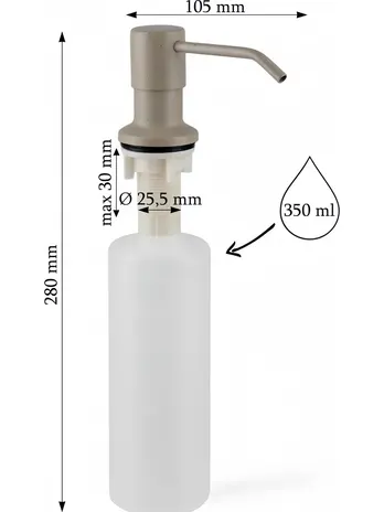 D66-1913S Дозатор для жидкого мыла