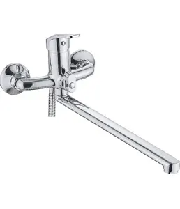 CP036-22M Смеситель CRONWIL для ванны однорычажный, с плоским изл., бе на скидке