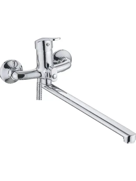 CP036-22M Смеситель CRONWIL для ванны однорычажный, с плоским изл., бе