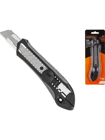 Нож пистолетный с выдвижным лезвием 18мм ВОЛАТ