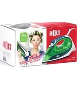 Утюг Holt HT-IR-010 зелёный/Китай//Пр-во - Китай/ на скидке