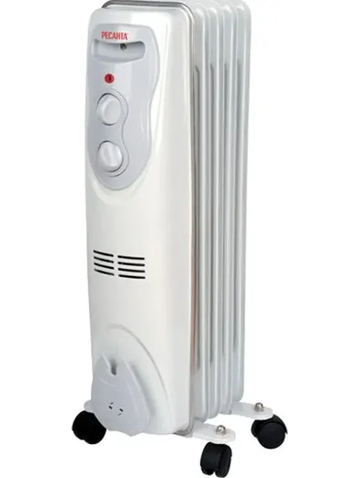 Масляный радиатор ОМ- 5Н (1 кВт) Ресанта