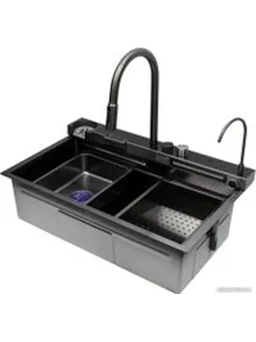 Смеситель для кухни ARFEKA SIRIO 308 (черный)