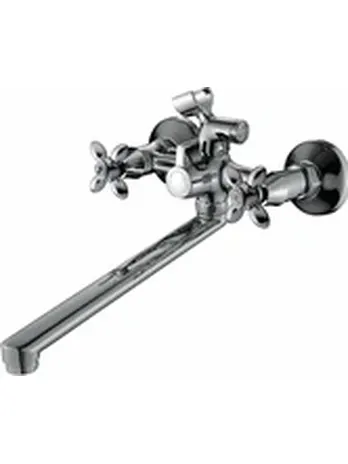 смеситель Эверест ванна 1/2 B22-351 (крест)