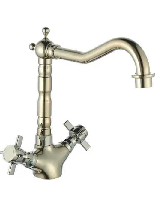 D84-754352J Смеситель для кухни с высоким изливом