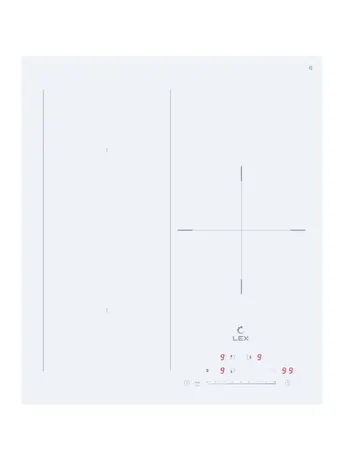 LEX EVI 431A WH  панель стеклокерамическая индукционная